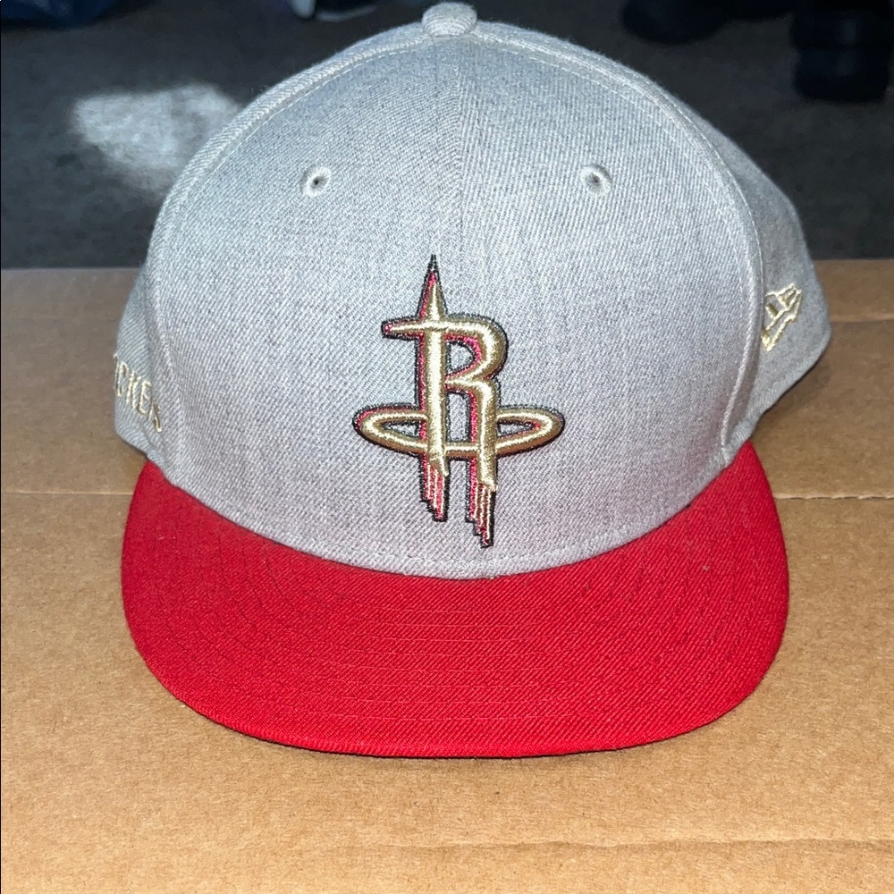 New Era Black and Red 9FIFTY Snapback Hat